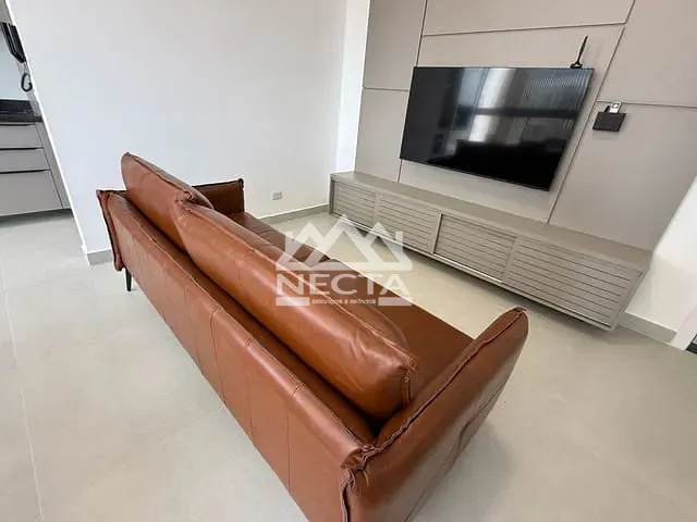 Apartamento com 56m² 1 quarto e 1 banheiro, à venda, no bairro Jardim Aruan em Caraguatatuba