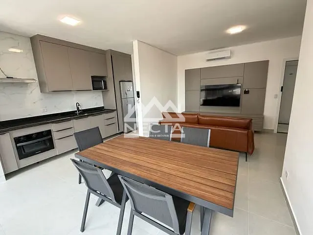 Apartamento com 56m² 1 quarto e 1 banheiro, à venda, no bairro Jardim Aruan em Caraguatatuba