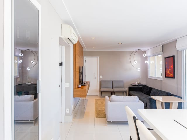 Apartamento com 138m² 3 quartos e 5 banheiros, à venda, no bairro Brooklin em São Paulo
