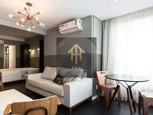 Apartamento 1 quarto e 2 banheiros, para alugar, no bairro Vila Olímpia em São Paulo
