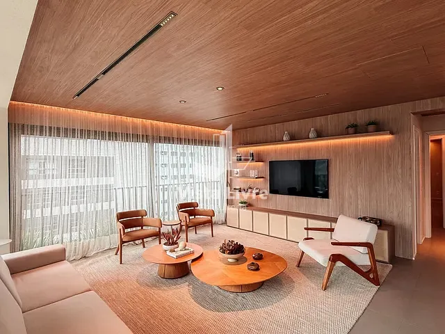 Apartamento com 176m² 3 quartos e 5 banheiros, à venda, no bairro Vila Nova Conceição em São Paulo