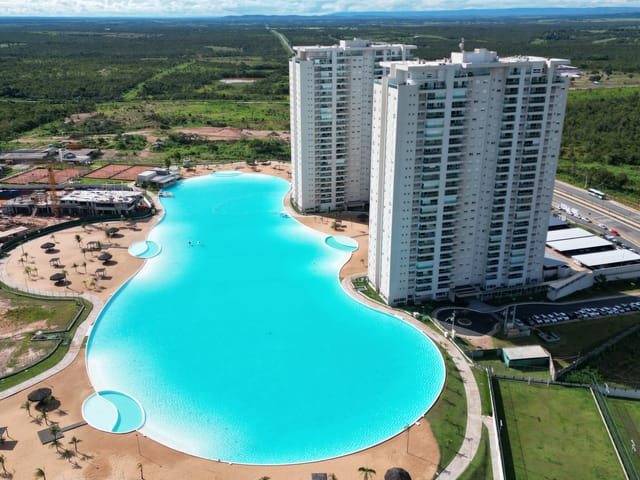 Foto do Apartamento - Condomínio Brasil Beach Home Resort Cuiabá: Apartamento à venda, 138m², semimobiliado - Ribeirão do Lipa, Cuiabá, MT | Verticali Imóveis