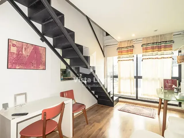 Apartamento com 60m² 1 quarto e 1 banheiro, à venda, no bairro Itaim Bibi em São Paulo