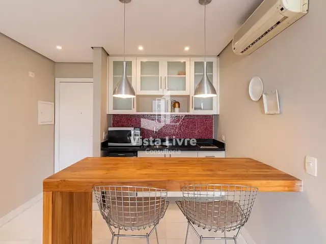 Apartamento com 45m² 1 quarto e 1 banheiro, à venda, no bairro Itaim Bibi em São Paulo