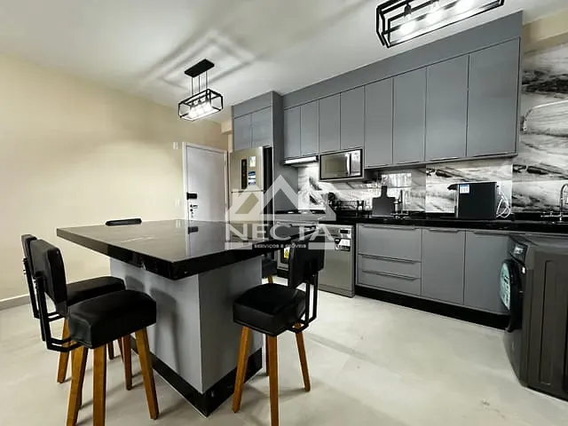 Apartamento com 45m² 2 quartos e 2 banheiros, à venda, no bairro Indaiá em Caraguatatuba
