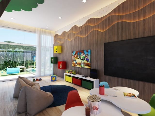 Apartamento com 107m² 3 quartos e 4 banheiros, à venda, no bairro Perequê em Porto Belo