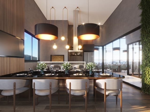 Apartamento com 117m² 3 quartos e 4 banheiros, à venda, no bairro Balneário Perequê em Porto Belo