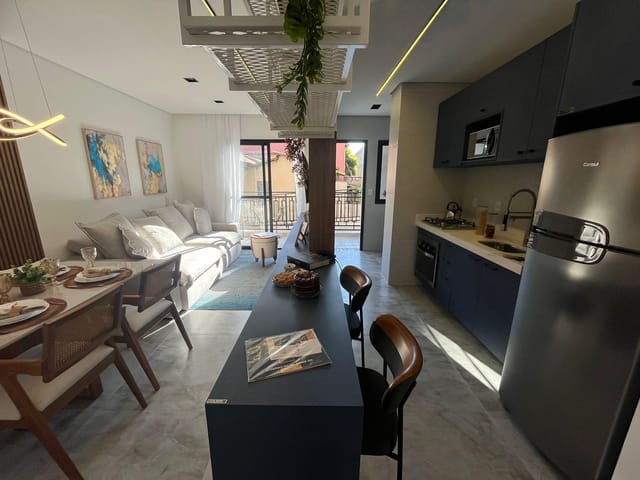 Apartamento 2 quartos e 2 banheiros, à venda, no bairro Tabaú em Pindamonhangaba