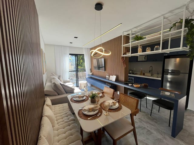 Apartamento 2 quartos e 2 banheiros, à venda, no bairro Tabaú em Pindamonhangaba
