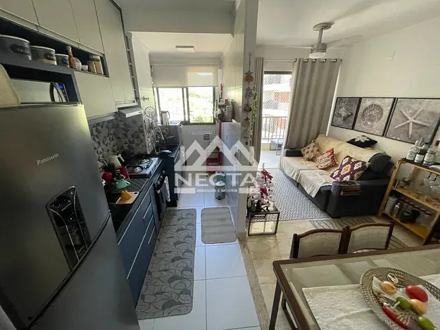 Apartamento com 61m² 2 quartos e 2 banheiros, à venda, no bairro Martim de Sá em Caraguatatuba