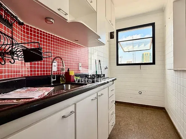 Apartamento com 50m² 1 quarto e 1 banheiro, à venda, no bairro Brooklin Paulista em São Paulo