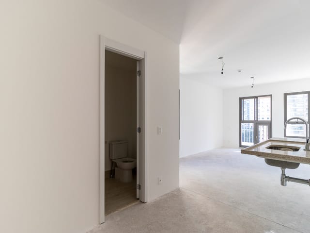 Apartamento com 32m² 1 quarto e 1 banheiro, à venda, no bairro Santo Amaro em São Paulo
