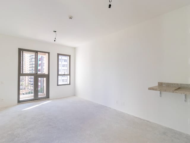 Apartamento com 32m² 1 quarto e 1 banheiro, à venda, no bairro Santo Amaro em São Paulo