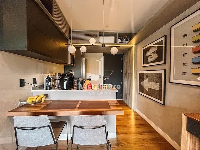 Apartamento com 45m² 1 quarto e 1 banheiro, à venda, no bairro Vila Nova Conceição em São Paulo