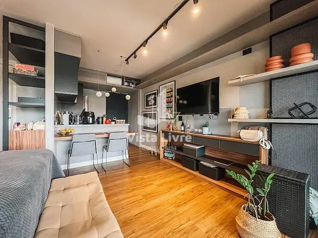 Apartamento com 45m² 1 quarto e 1 banheiro, à venda, no bairro Vila Nova Conceição em São Paulo