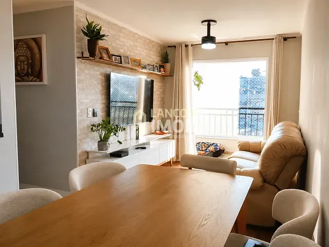Apartamento 3 quartos e 2 banheiros, à venda, no bairro Engordadouro em Jundiaí