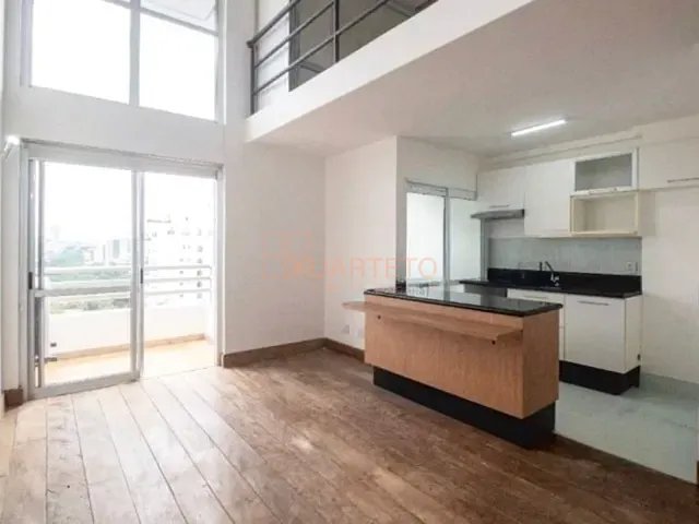 Apartamento 1 quarto e 2 banheiros, para alugar, no bairro Vila Madalena em São Paulo