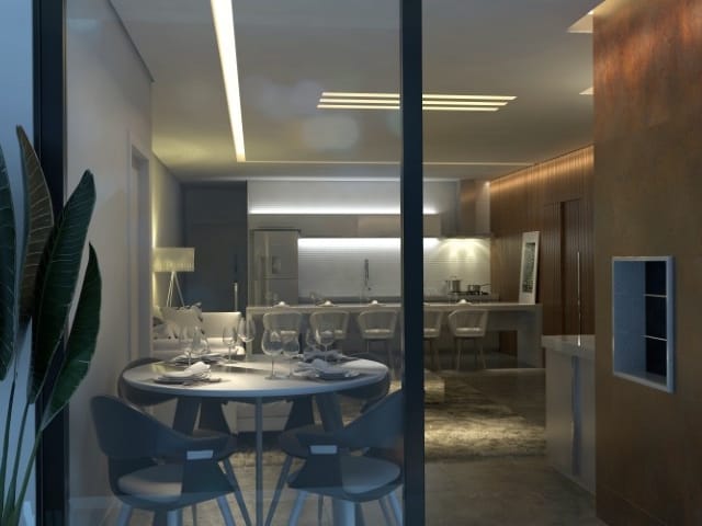 Apartamento com 117m² 2 quartos e 3 banheiros, à venda, no bairro Praia Brava de Itajaí em Itajaí