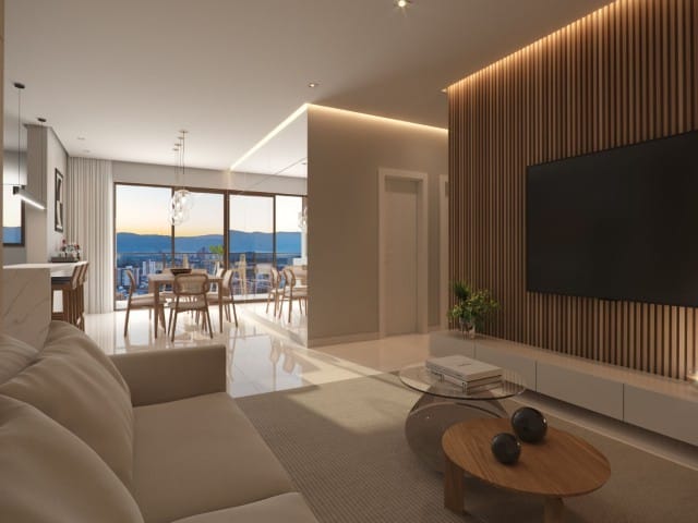 Apartamento com 85m² 2 quartos e 3 banheiros, à venda, no bairro Balneário Perequê em Porto Belo