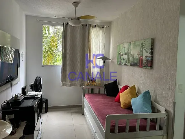 Apartamento com 44m² 2 quartos e 1 banheiro, à venda, no bairro Vargem Pequena em Rio de Janeiro