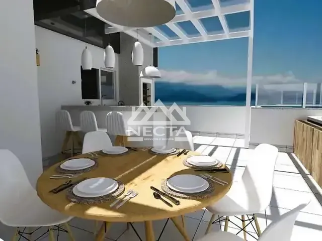 Apartamento com 59m² 2 quartos e 2 banheiros, à venda, no bairro Porto Novo em Caraguatatuba
