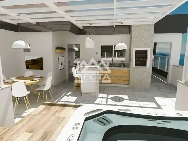 Apartamento com 59m² 2 quartos e 2 banheiros, à venda, no bairro Porto Novo em Caraguatatuba
