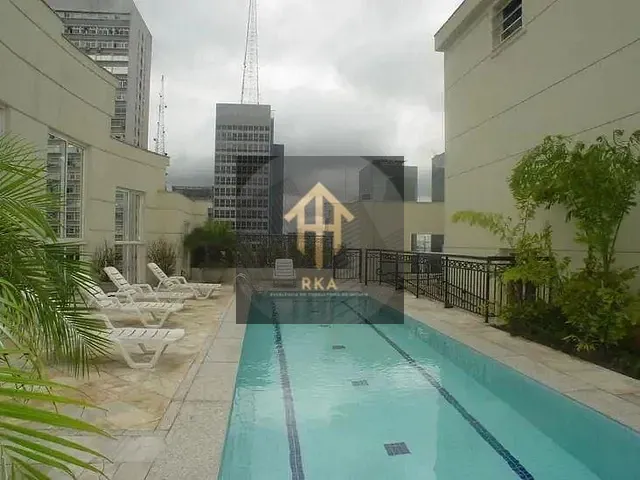 Apartamento 2 quartos e 3 banheiros, para alugar, no bairro Cerqueira César em São Paulo