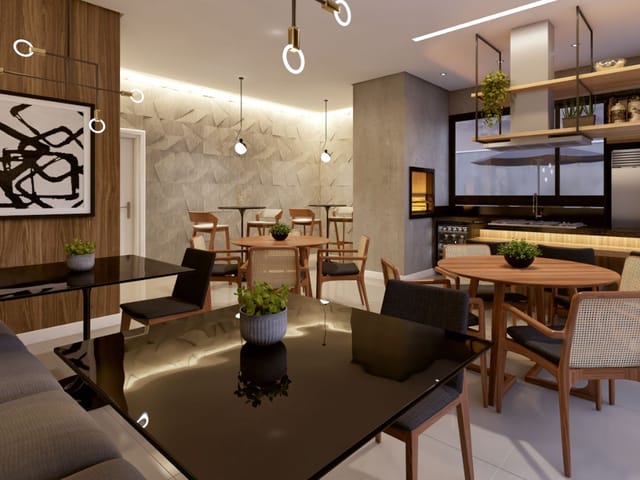 Apartamento com 69m² 2 quartos e 3 banheiros, à venda, no bairro Morretes em Itapema