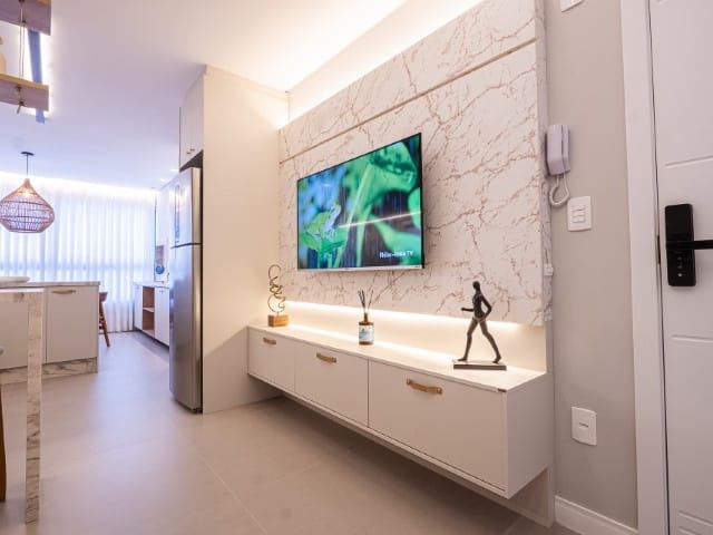 Apartamento com 132m² 2 quartos e 3 banheiros, à venda, no bairro Balneário Perequê em Porto Belo