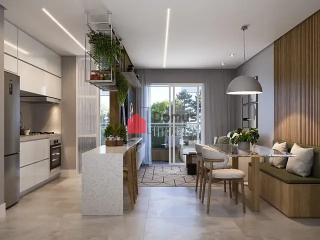 Apartamento 2 quartos e 2 banheiros, à venda, no bairro Tabaú em Pindamonhangaba