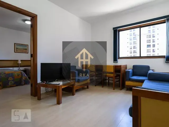 Apartamento 1 quarto e 1 banheiro, para alugar, no bairro Jardim Paulista em São Paulo