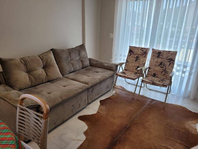 Apartamento com 77m² 2 quartos e 3 banheiros, à venda, no bairro Balneário Perequê em Porto Belo