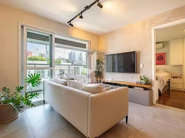 Apartamento com 72m² 1 quarto e 2 banheiros, à venda, no bairro Vila Madalena em São Paulo