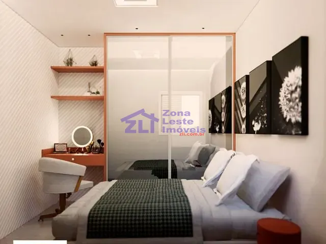 Apartamento com 34m² 2 quartos e 1 banheiro, à venda, no bairro Vila Carrão em São Paulo