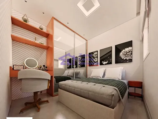 Apartamento com 34m² 2 quartos e 1 banheiro, à venda, no bairro Vila Carrão em São Paulo