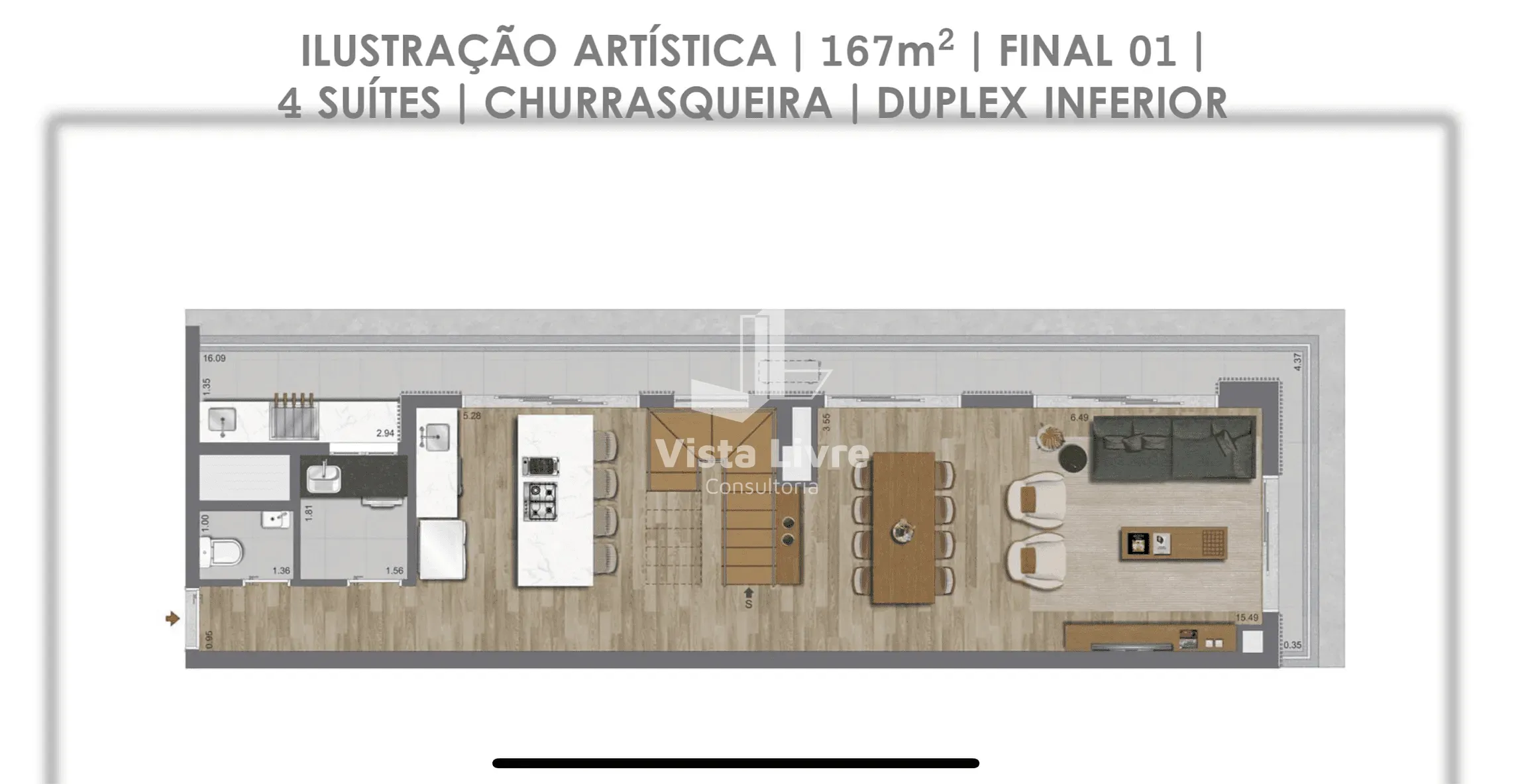 Apartamento, 3 quartos, 162 m² - Foto 21