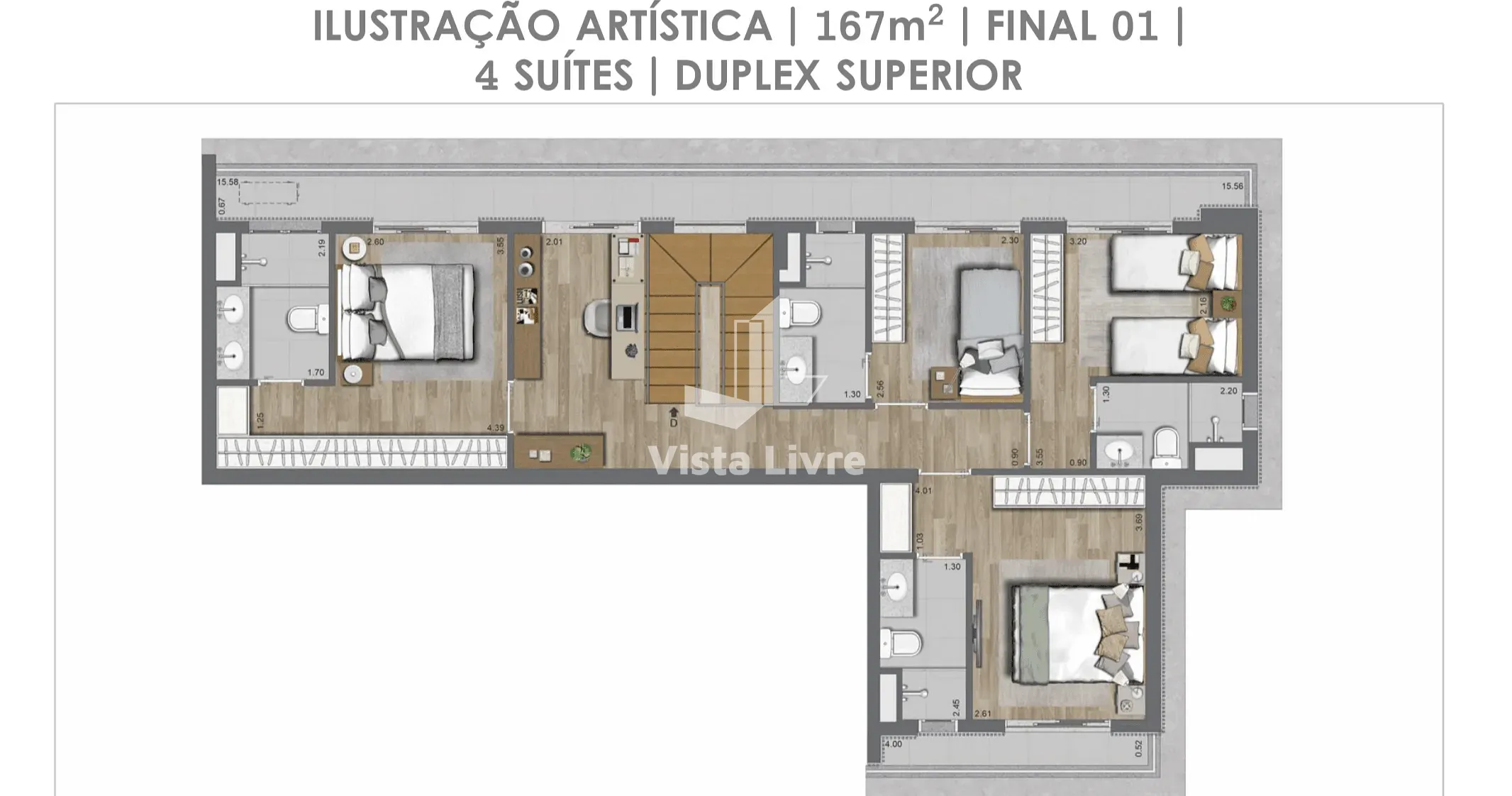 Apartamento, 3 quartos, 162 m² - Foto 22