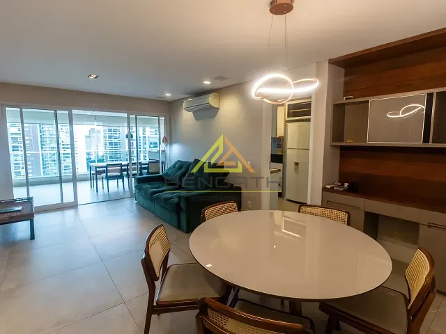 Apartamento com 124m² 2 quartos e 2 banheiros, à venda, no bairro Brooklin Paulista em São Paulo