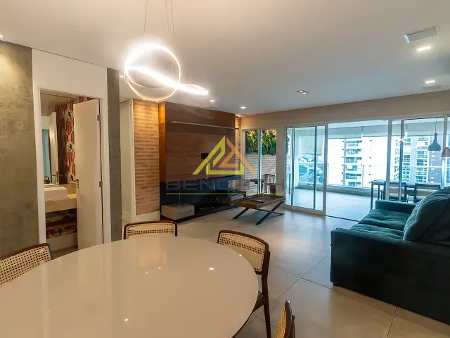 Apartamento com 124m² 2 quartos e 2 banheiros, à venda, no bairro Brooklin Paulista em São Paulo