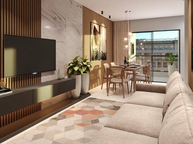 Apartamento com 62m² 2 quartos e 2 banheiros, à venda, no bairro Morretes em Itapema