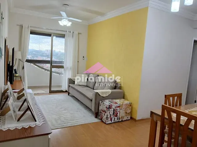 Apartamento com 75m² 3 quartos e 2 banheiros, à venda, no bairro Jardim Satélite em São José dos Campos