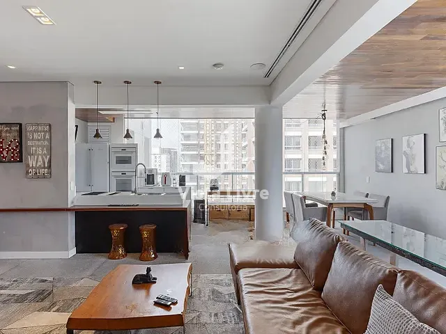 Apartamento com 150m² 2 quartos e 3 banheiros, à venda, no bairro Vila Nova Conceição em São Paulo