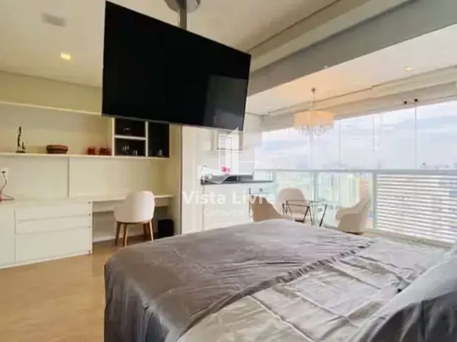 Apartamento com 33m² 1 quarto e 1 banheiro, à venda, no bairro Brooklin Paulista em São Paulo