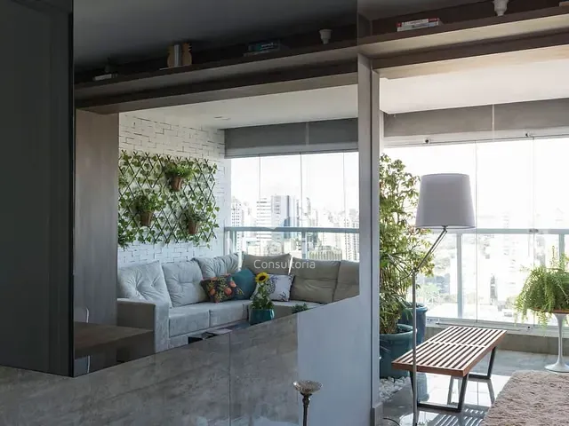 Apartamento com 58m² 1 quarto e 2 banheiros, à venda, no bairro Brooklin Paulista em São Paulo