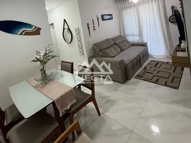 Apartamento com 61m² 2 quartos e 2 banheiros, à venda, no bairro Martim de Sá em Caraguatatuba