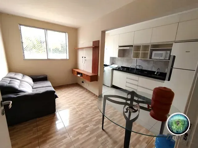 Apartamento com 50m² 2 quartos e 1 banheiro, para alugar, no bairro Jardim Mirante dos Ovnis em Votorantim