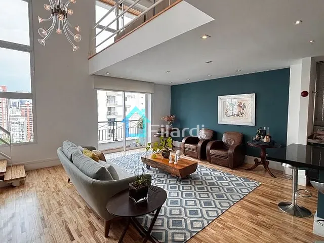 Apartamento 1 quarto e 3 banheiros, à venda, no bairro Pinheiros em São Paulo