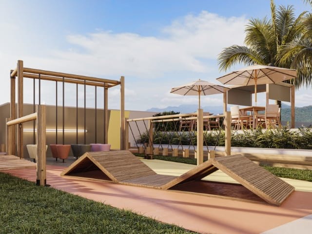 Apartamento com 76m² 2 quartos e 2 banheiros, à venda, no bairro Praia Brava de Itajaí em Itajaí