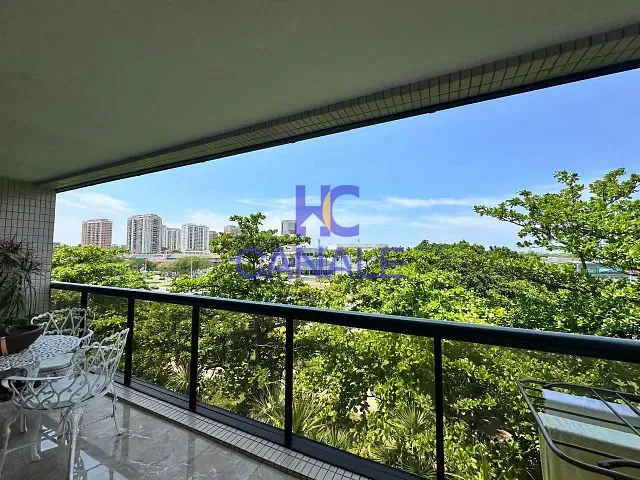 Apartamento com 136m² 4 quartos e 3 banheiros, à venda, no bairro Barra da Tijuca em Rio de Janeiro