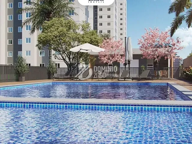 Apartamento com 41m² 2 quartos e 1 banheiro, à venda, no bairro Amoroso Costa em Uberaba